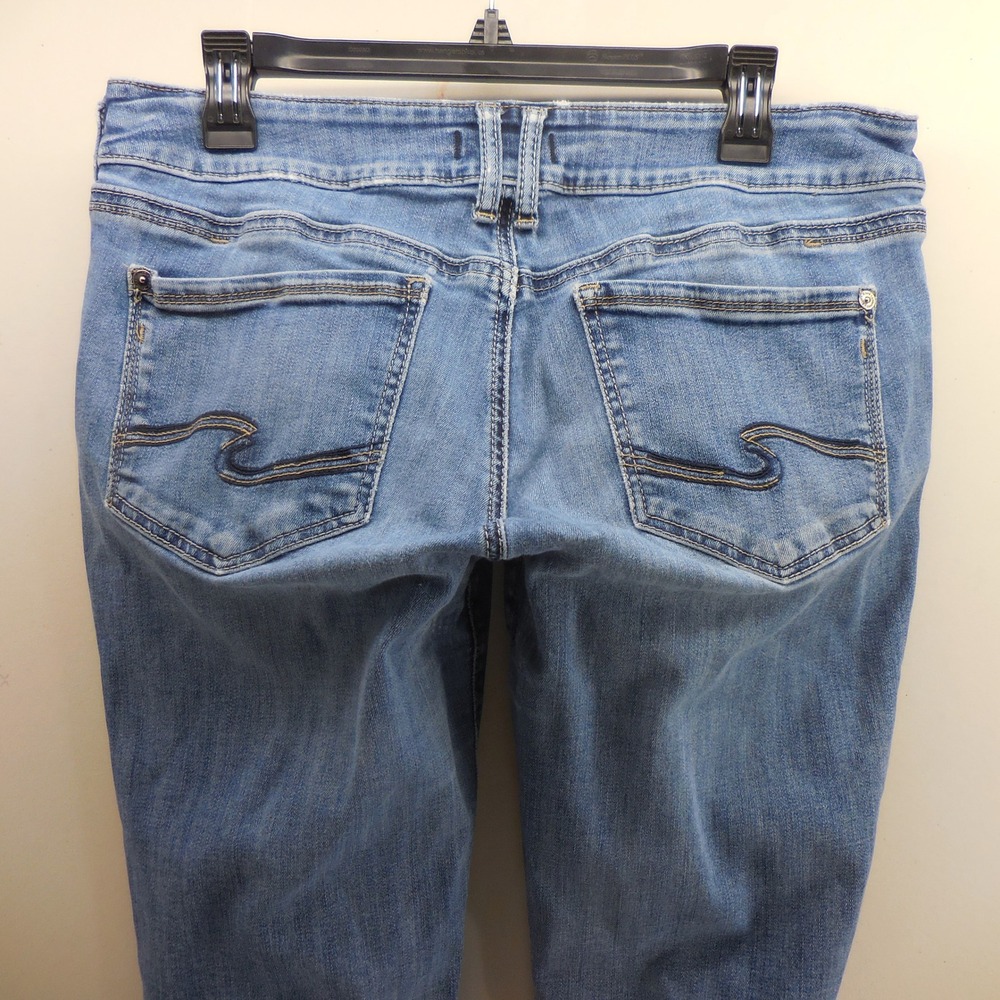 Silver Jeans Co Suki Slim Bootcut‎ Medium Wash Denim Jeans W33 L31 L93616SSX471